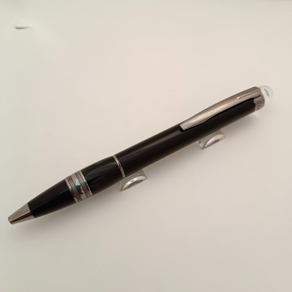Montblanc Starwalker Midnight Resin, Black Ballpoint Pen Made in Germany - £311.33 GBP
