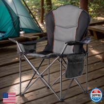 Foristrail Camping Chair Oversized Folding Outdoor Camping Chair with Co... - $86.36
