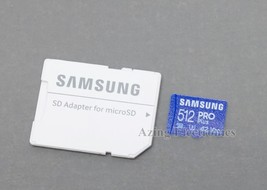 Samsung PRO Plus 512GB microSDXC U3 UHS-I Memory Card MB-MD512SA/AM - $27.99