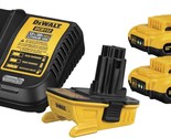 With Two Batteries And A Charger Included, The Dewalt 20V Max Battery Ad... - $222.93