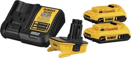 With Two Batteries And A Charger Included, The Dewalt 20V Max Battery Adapter - £175.42 GBP