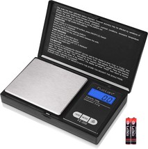 Fuzion Digital Pocket Scale, 200G/0.01G Gram Scale, Mini Scale, Stainless Steel - £20.31 GBP