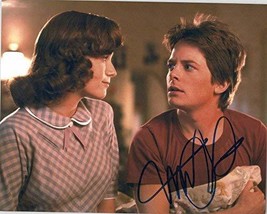 Michael J. Fox Signed Autographed Back to the Future Glossy 8x10 Photo - COA Mat - £117.33 GBP