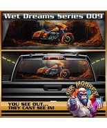 Wet Dreams Biker Series 009 - Truck Back Window Graphics - Customizable - £43.35 GBP+
