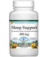 Sleep Support - Chamomile, Linden, Spearmint and More - 450 mg (100 caps... - $17.90