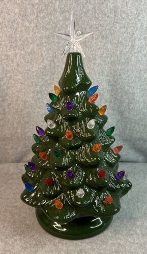 Primary image for Vintage Holiday Peek Ceramic Christmas Holiday Tree Tested Works 