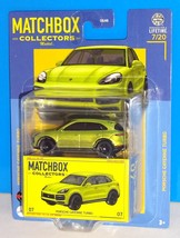 Matchbox Collectors Series 2024 #7 Porsche Cayenne Turbo Mtflk Light Green - £7.99 GBP