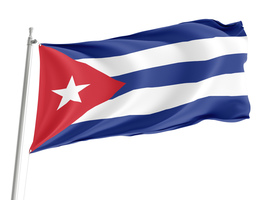 Flag of Cuba, Unique Design Print , Size - 3x5 Ft / 90x150 cm, Made in EU - £23.82 GBP