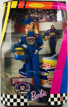 50th Anniversary NASCAR 1948 - 1998 Barbie Doll Mattel  20442 In Original Box - £15.51 GBP