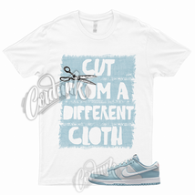 CUT T Shirt to Match Dunk Low Worn Blue Grey Fog Retro Fleece Light Baby UNC - £18.44 GBP+