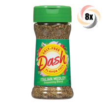 8x Shakers Mrs Dash Flavor Full Salt Free Italian Medley Seasoning Blend 2oz - $40.38