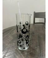 Retro Black Circles Martini Pitcher With Stir Stick Polka Dots Barware - €21,30 EUR Retro Black Circles Martini Pitcher With Stir Stick Polka Dots Barware - €21,30 EUR