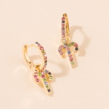 Lost Lady Constellation Dangle Earrings for Women Cute Rhinestone Zircon Earring - £6.90 GBP