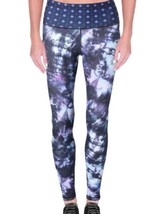 Nanette Lepore Womens Play Wide Waistband Leggings Color Blue Tie Dye Size Large - £31.55 GBP