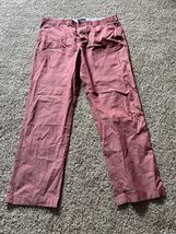 Tommy Hilfiger Men&#39;s Th Flex 5 Pocket Chino Pants in Cinnabar Red W38 x ... - $727.72 MXN