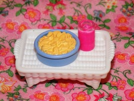 Fisher Price Loving Family Dollhouse Swimming Pool Snack Tray Play Food Kitchen - £4.72 GBP