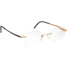 Silhouette Eyeglasses 5529 70 6520 Titan Gold/Gray Rimless Austria 52[]1... - £157.37 GBP
