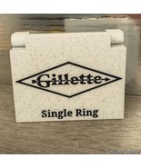 Gillette Old Type Single Ring Safety Razor Case With Blade Bank: USA Made - $25.00