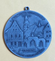 3. Internationale Volkswanderung 1978 Kirchberg 1979 Germany hiking medal - $10.95