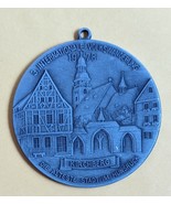 3. Internationale Volkswanderung 1978 Kirchberg 1979 Germany hiking medal - $208.12 MXN