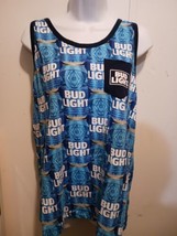 Bud Light Beer Tank Top Size L Large 42/44 - £7.78 GBP