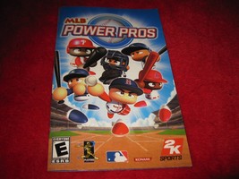 MLB Power Pros : Playstation 2 PS2 Video Game Instruction Booklet - £1.57 GBP