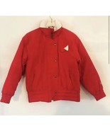 FERA SKIWEAR red insulated Ski Top Coat/Jacket Sz.10 - £58.21 GBP