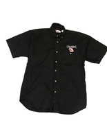 Vtg Dale Earnhardt Shirt Large L #3 Embroidered Short Sleeve Cotton Butt... - £19.61 GBP