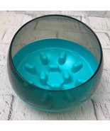 Slow Feeder Dog Bowl Fun Feeder No Chocking Slow Feeding Interactive Blo... - £15.86 GBP