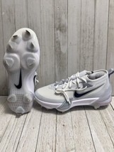 Nike Force Zoom Trout 9 Elite Baseball Cleats White Mens Size 7 Style FB2906-100 - £36.60 GBP