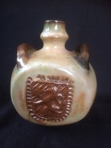 Roger GUERIN Art Deco Art pottery HOLY Water Bottle . Signed - $84.99
