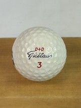 Vintage Jack Nicklaus D+D # 3 Golf Ball from PGA Golf Club - RARE GOLF B... - $14.85