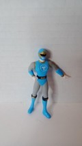 Mighty Morphin Power Rangers Blue Ranger 3.25&quot; Action Figure, Vintage Collectibl - £5.61 GBP