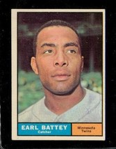 Vintage 1961 TOPPS Baseball Trading Card #315 EARL BATTEY Minnesota Twins - £6.59 GBP