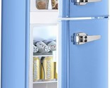 Retro Mini Refrigerator, 4 Cu. Ft. Small Fridge With Freezer, 2-Door Ret... - £405.36 GBP