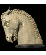 Ancient Persian Horse from Persepolis Art Head Bust Statue Sculpture - $3,455.10