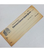 Vintage Coleman County Texas State Bank Blank Notes Ephemera - $9.00
