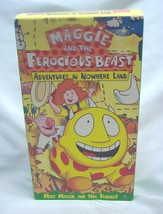 MAGGIE AND THE FEROCIOUS BEAST Adventures in Nowhere Land VHS VIDEO Cart... - £11.68 GBP
