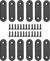 12 Pcs Straight Brace, Flat Brace 2” X 0.6”, Stainless Steel Straight Br... - $15.17 CAD
