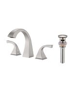 Brushed Nickel 2-Handle Bathroom Sink Faucet - $203.57 CAD