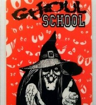 Ghoul School Backstage Pass Horror Comedy Movie Promo Halloween Witch 1990 Orig - £13.06 GBP