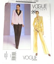 Vogue Couture 2721 Sewing Pattern Jacket and Pants 6 - 10 Uncut FF 2003 - $23.36