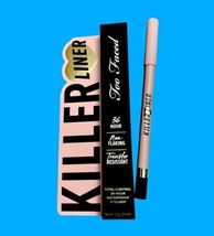 Too Faced Cosmetics Killer Liner 36 Hour Waterproof Gel Eyeliner Pencil In Black - $17.33