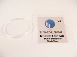 For MIDO OCEAN STAR Commander 8479 Watch Crystal New Replacement Plexi-G... - £18.87 GBP