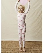 Matilda Jane Fairy Dust Allover Pajamas NWT Girls Size 10 Pink Hearts Print - $39.47 CAD