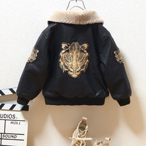 2021 Baby Girl Boy Spring Autumn Winter PU Coat Jacket Kids Fashion Leather Jack - £84.92 GBP