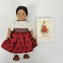 American Girl Mini Josefina Montoya Doll 6&quot; Black Braided Hair w/ Book Included - $35.29