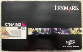 Lexmark C792A1MG Magenta Toner Cartridge For C792 &amp; X792 Genuine OEM Retail Box - £127.59 GBP