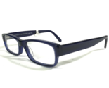 Morgenthal Frederics NICO COL 845 Gafas Monturas Azul Rectangular 54-15-135 - £88.37 GBP