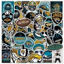 50 Jacksonville Jaguars Sticker Set NFL Florida Football Decals Free Shipping! - £8.01 GBP